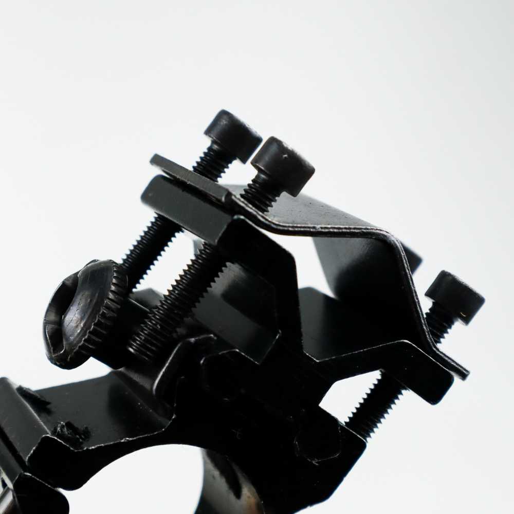 Gun Mount Senter Universal Metal Rail Clip Stand Holder Dudukan Lampu Senter Senapan Bahan Baja Berkualitas