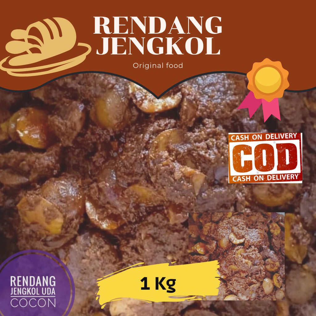 

Rendang Jengkol Uda Cocon Masakan Asli Padang Tanpa MSG (1kg)