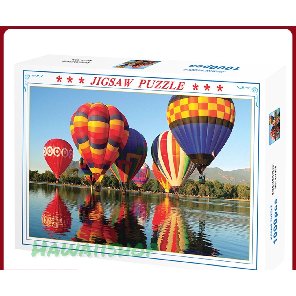 Puzzle Jigsaw 1000 pcs Uk.75x50cm - High hot air balloon