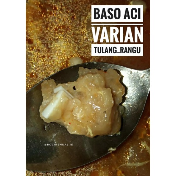 

baso aci Kendal Rulang Rangu
