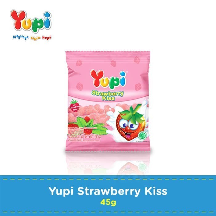 

YUPI STRAWBERRY KISS 45 GRAM