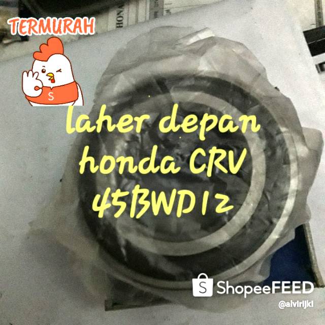 BEARING LAHER RODA DEPAN HONDA CRV