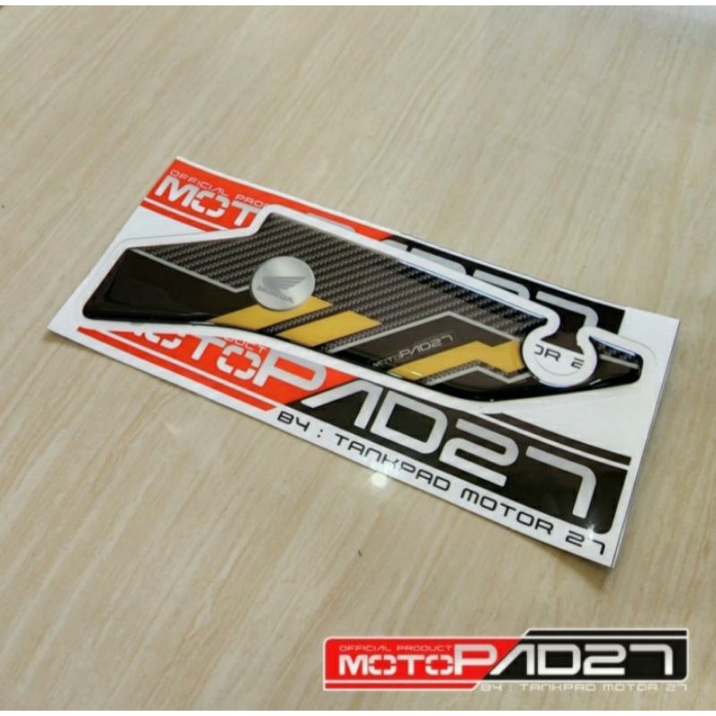 Stiker cover CVT ADV 160 bahan resin Original