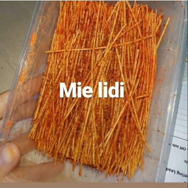 

mie lidi.kemasan box 140gr