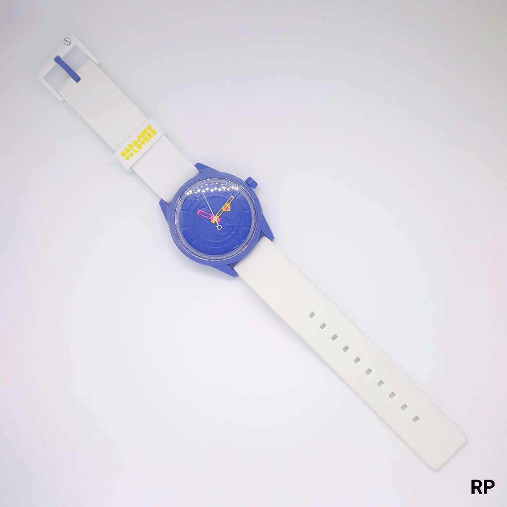 Jam Tangan Smile Solar Wanita Stylist Casual Karet Rubber Original Q&amp;Q QnQ QQ
