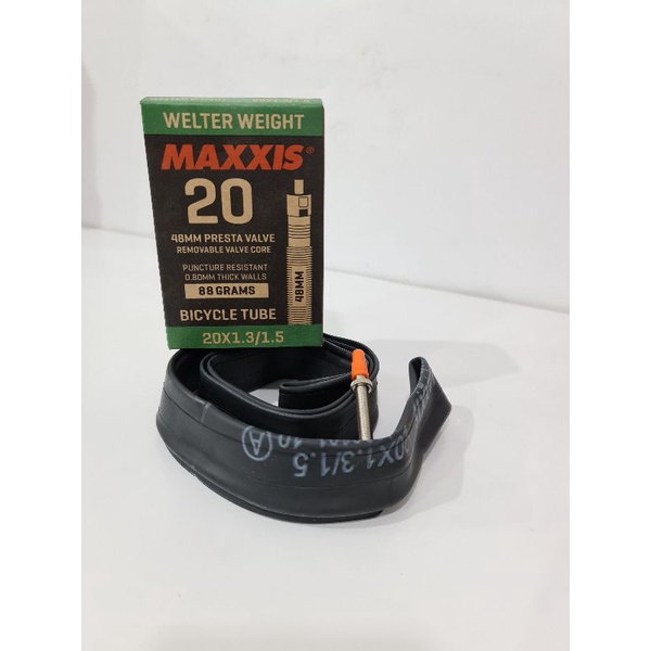 Ban dalam sepeda Maxxis Walter weight 20 x 1.3/1.5 FV 48mm