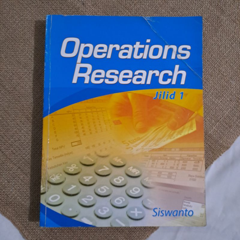 Jual BUKU OPERATIONS RESEARCH - SISWANTO | Shopee Indonesia