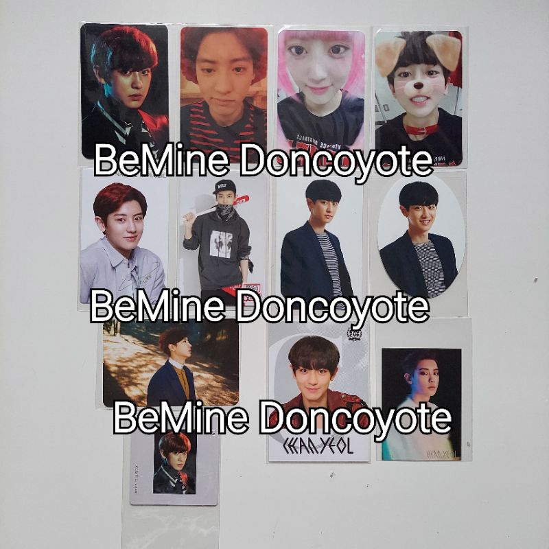 NEW UPDATE EXO OFFICIAL CHANYEOL PHOTOCARD MAMA B FOR LIFE UNIVERSE EXO'RDIUM ADVENTURE EXO CUP