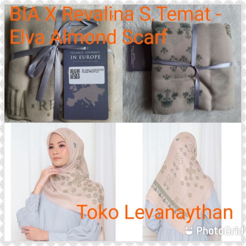 BIA X Revalina S. Temat - Elva Scarf (ready almond)