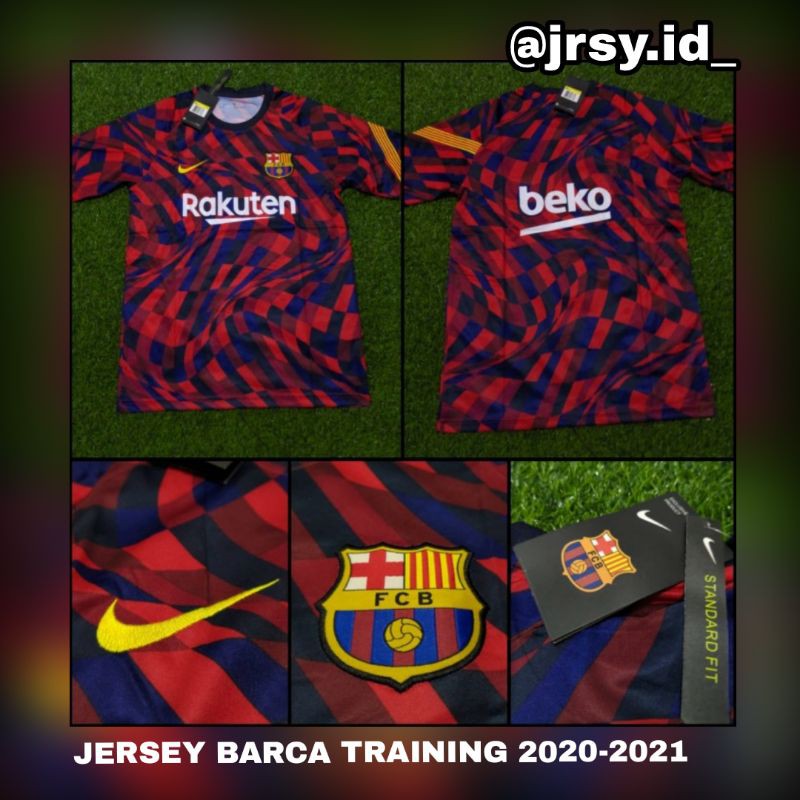 JERSEY BOLA BARCELONA BARCA TRAINING PREMATCH 2020-2021