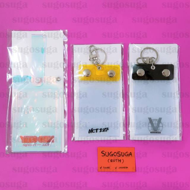 NCT WayV - Photo Keyring Card Holder (Neo City, Superhuman, Take Off)