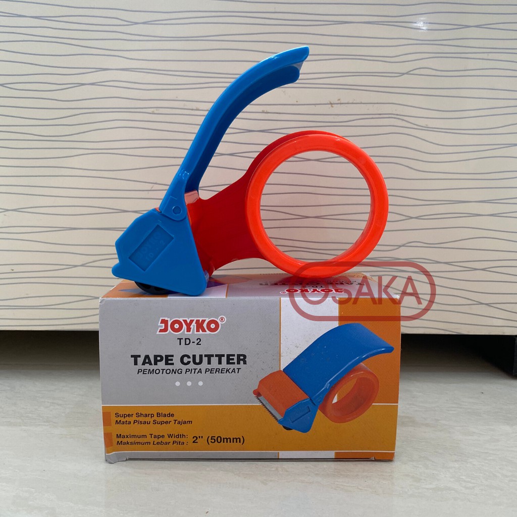 

Dispenser Lakban / Tape Cutter Plastik Joyko TD 02 48mm / 2 inch