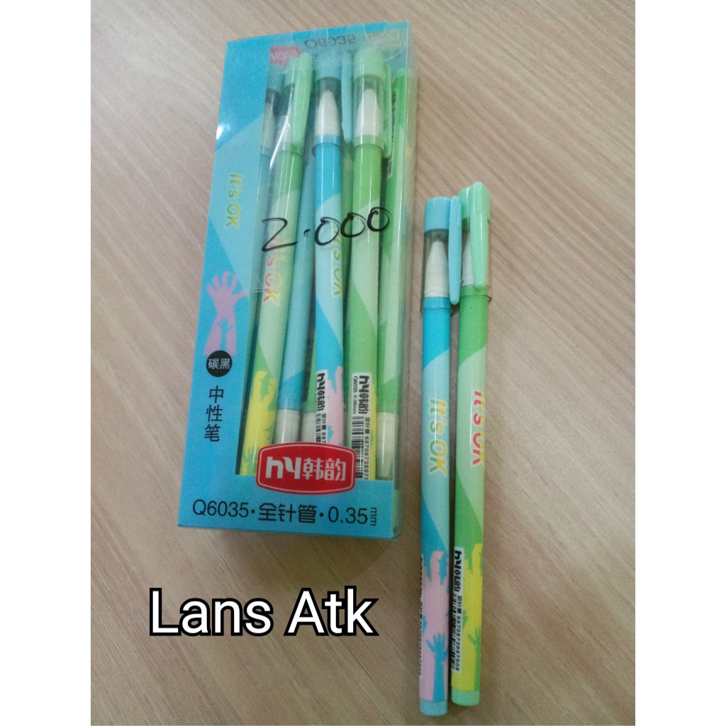 

Pulpen Gel HY Q6035 / Ballpoint gel / Pen Gel