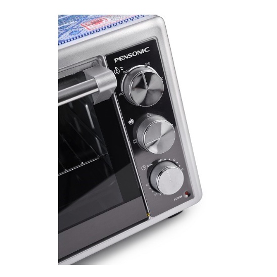 [ Pensonic ] Pensonic Oven Listrik Batik Multifunction Toast, Grill, and Bake Makanan 23 Liter PEOI-2304B