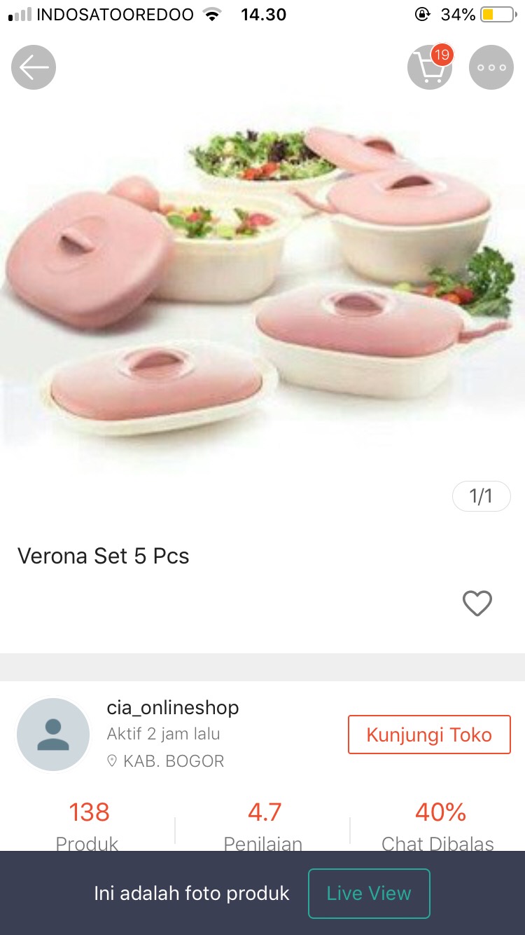 Verona Set 5 Pcs