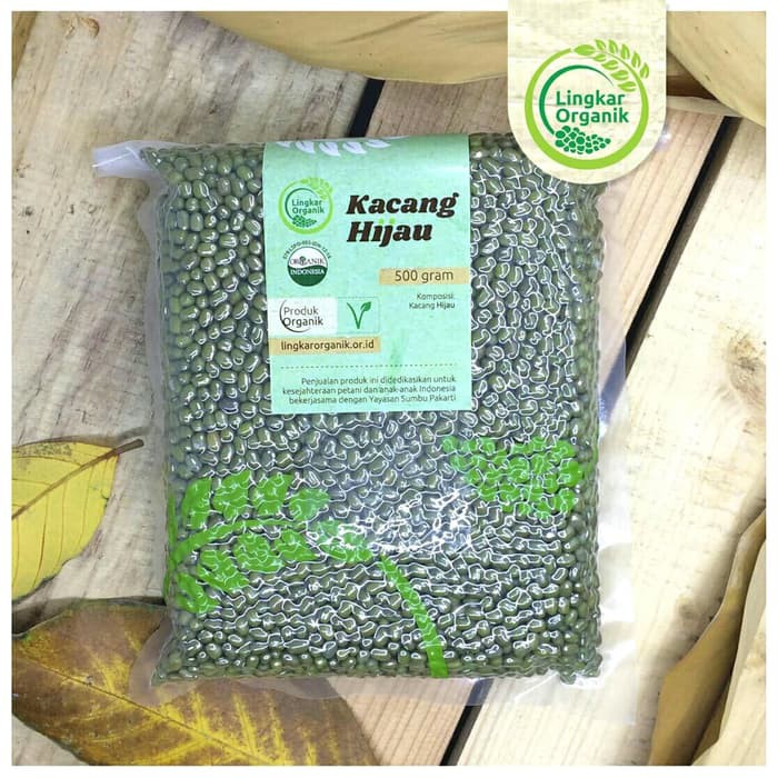 Kacang Hijau Organik 500 gram / MPASI / Lingkar Organik