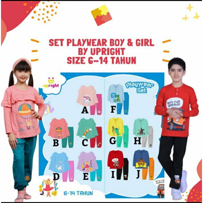 playwear set by upright