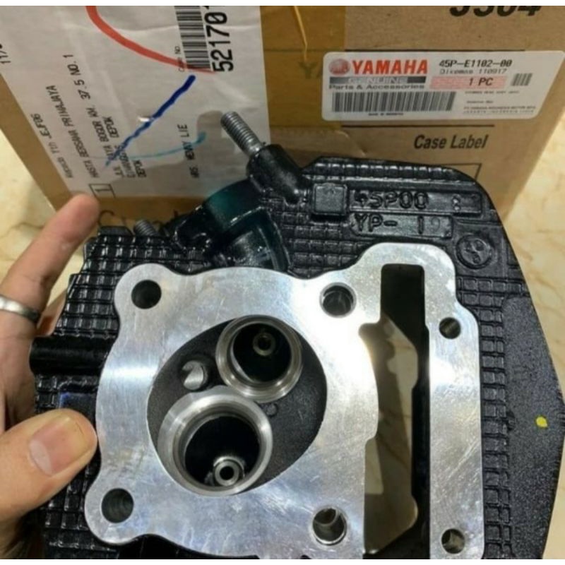 SILINDER CYLINDER HEAD BYSON ASLI ORI YAMAHA 45P E1102 00