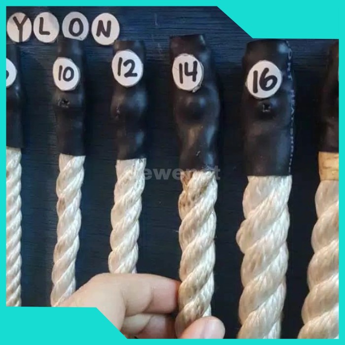 Nesdaywed Jaring Nilon 8Mm Pengaman/Hammock/Loft Net/Cargo/Climbing/Outbound