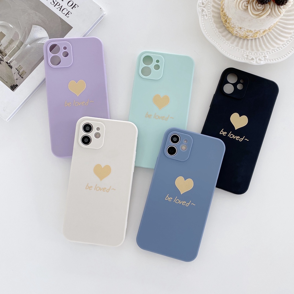 【Lanyard】Be Loved Liquid Silicone Case VIVO V15 V15pro Y20S Y12  Y11 Y12S Y20i Y20 Y17 Y15 X50 X50pro X60 pro Y93 Y91C TPU Soft Cover vivo Casing-1