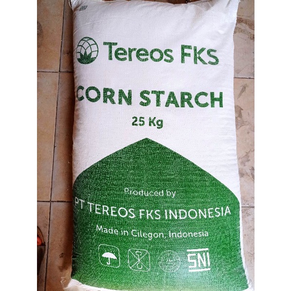 Grab/Gojek Only CornStarch Tereos / Tepung Maizena Tereos FKS 1 sak 25 kg / Corn Starch / Tepung Jagung