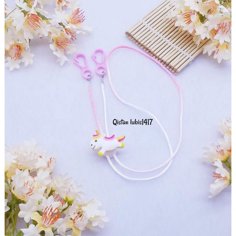 Strap unicorn satin beli 10 free 2