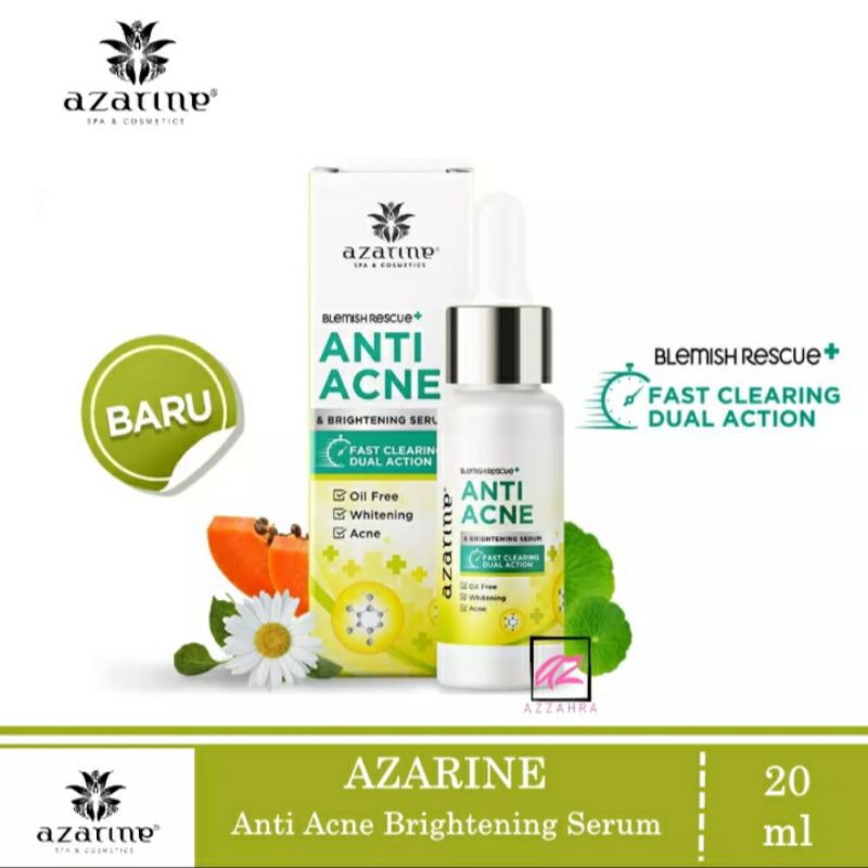 Paket skincare Azarine paket acne&bruntusan