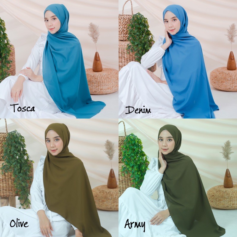Dania Pashmina warna 