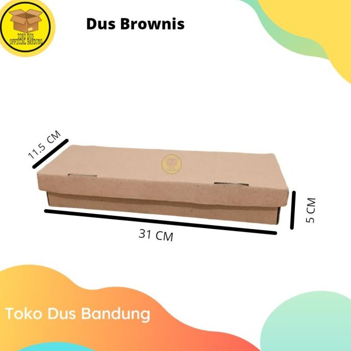 

Kardus dus karton box eflute uk. 31x11x5 cm (1 pak isi 25 pcs)