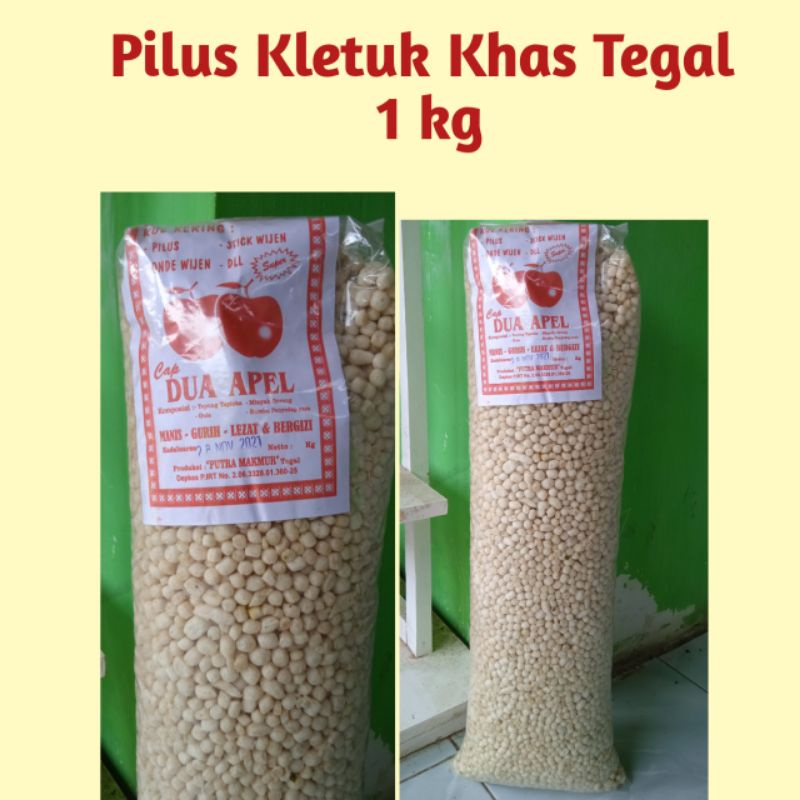 

1 kg - Pilus Kletuk kucai❗️PREMIUM❗️- Merk 2 Apel - Oleh Oleh Slawi Tegal -
