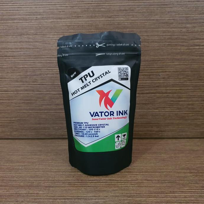 

VATOR HOT MELT TPU PREMIUM CRYSTAL ADHESIVE 500GR STRONG BOND DTF