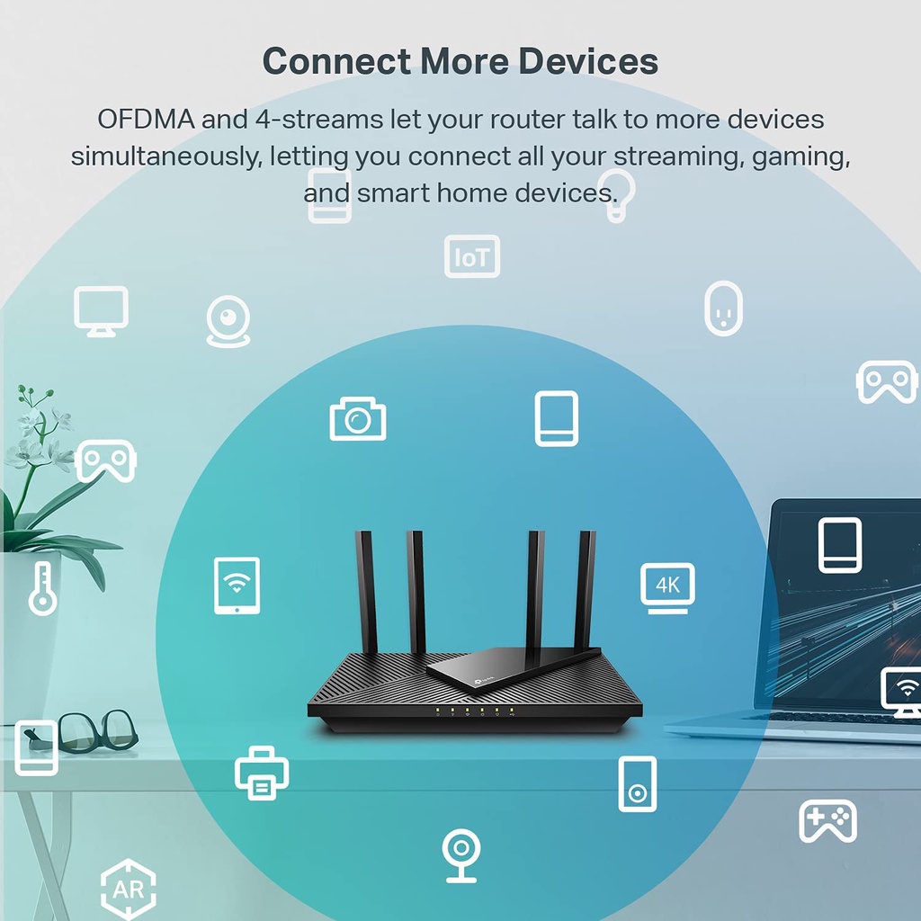 TP-LINK Archer AX55 AX3000 Dual Band Wi-Fi 6 Router Tplink AX 55