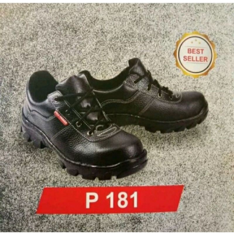 Sepatu Safety Red Parker P 181 Original