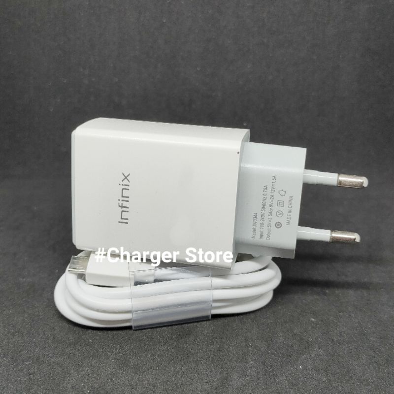 Charger Infinix 2A / ORIGINAL OEM Casan Infinix Micro USB Cable