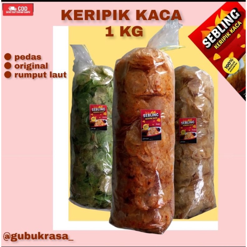 

Keripik Kaca keripik singkong keripik beling 1 kg asli cismis