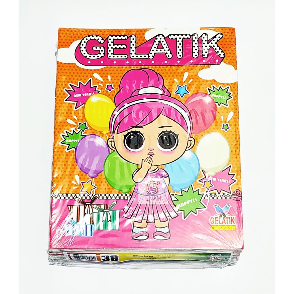 

Gelatik Buku Tulis 38 1Pcs