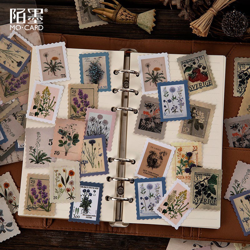 STIKER PERANGKO POSTAGE STAMPS VINTAGE