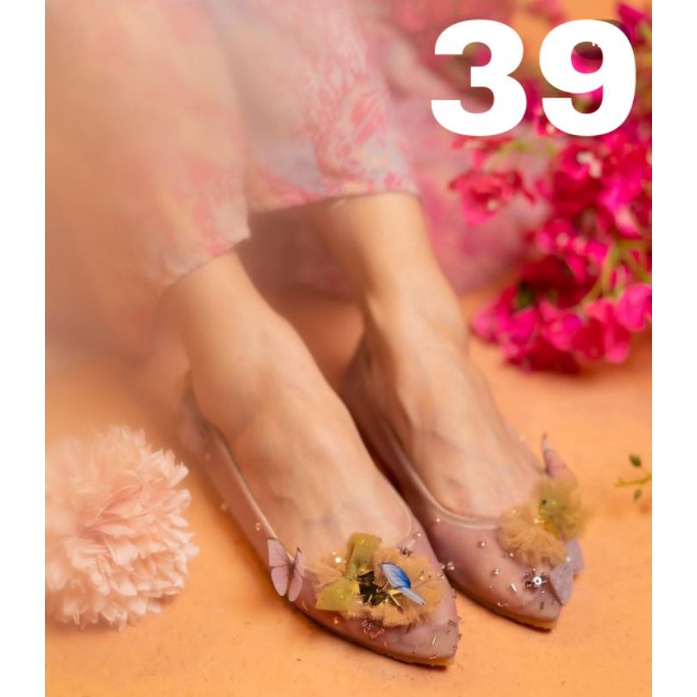 NEW Ittaherl Katnis Maxi Pointy Lilac 39