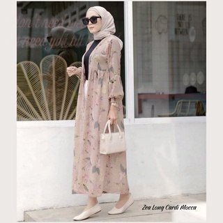 Zea Long Cardi cardigan outer ceruty oversize