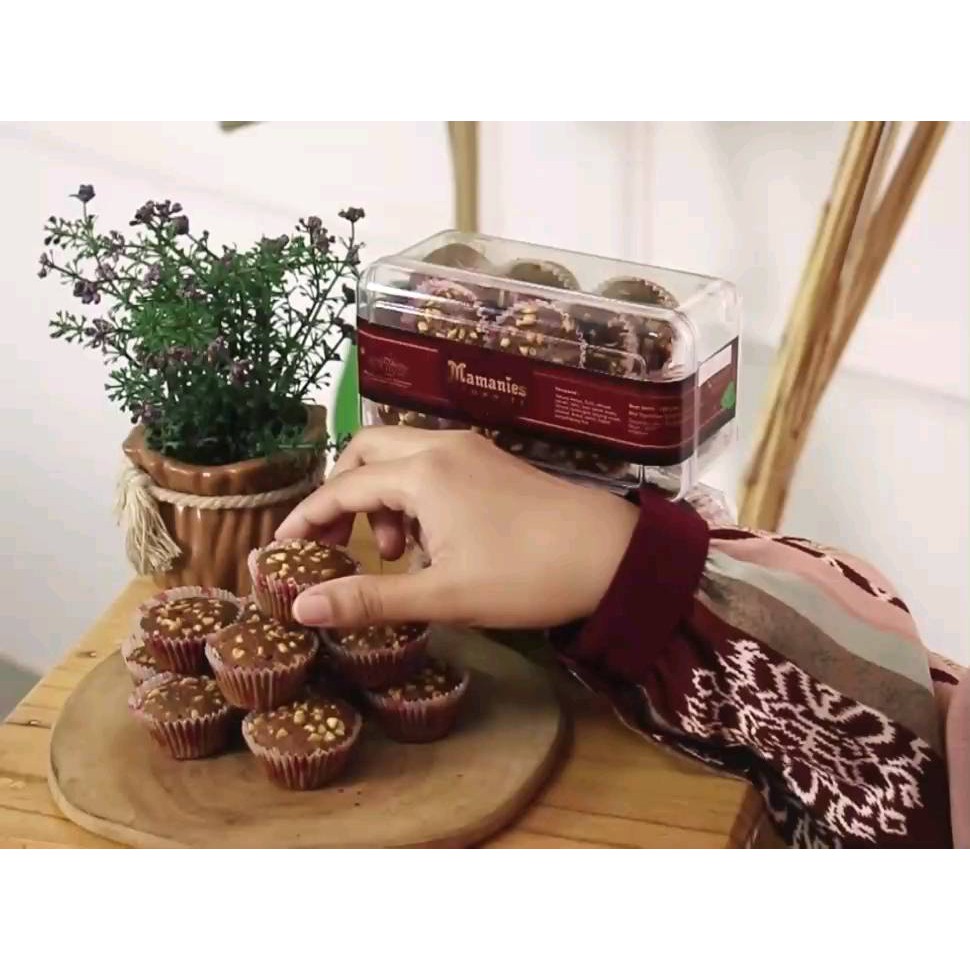 

MAMANIES Brownies Kering Pelancar ASI Booster Torbangun Herbal Cemilan Untuk Ibu Menyusui