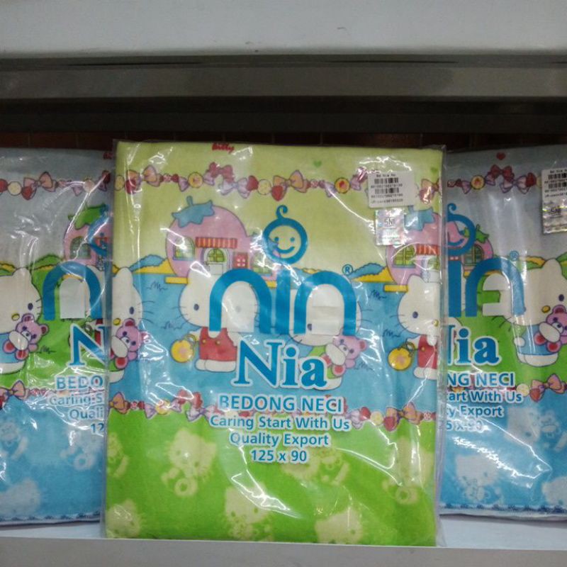 6PC BEDONG BAYI NIA NECCI UKURAN JUMBO-BEDONG BAYI NIA UKURAN 125X90 CM-BEDONG MURAH BERKUALITAS