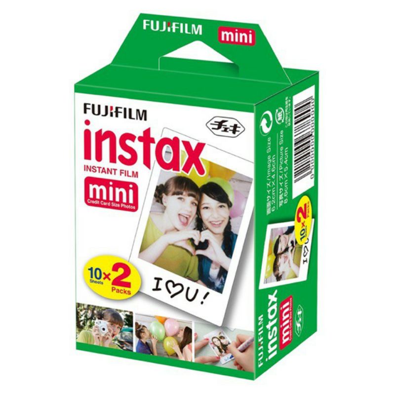[READY STOCK EXPIRED 2023] Fujifilm Instax Mini Paper Plain Refill [10 SHEETS / LEMBAR] (NO BOX)