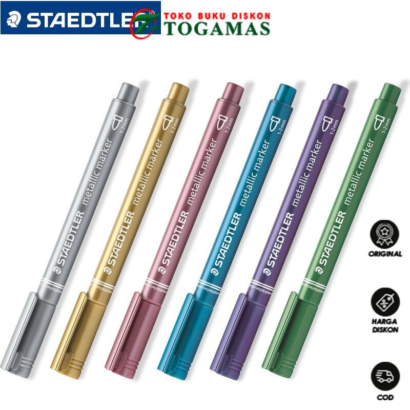 

BEST SELLER !! SPIDOL METTALIC MARKER STAEDTLER