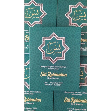 Buku Yasin / Souvenir Buku yasin & tahlil