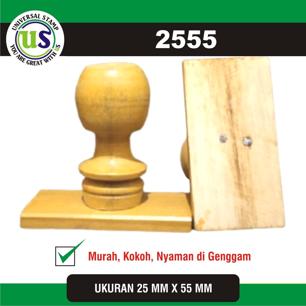 

Gagang Stempel Kayu 2555