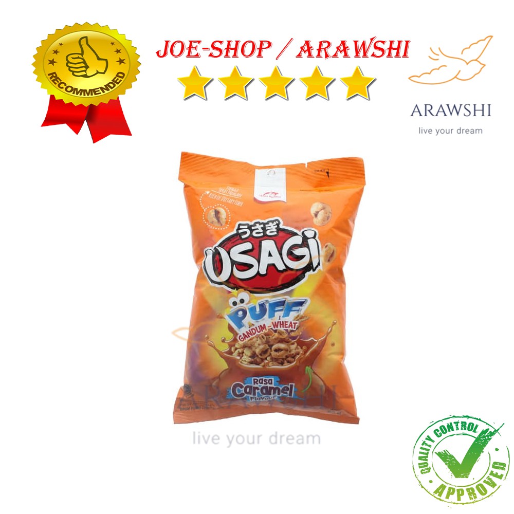 

Usagi puff cramel snack 60gr
