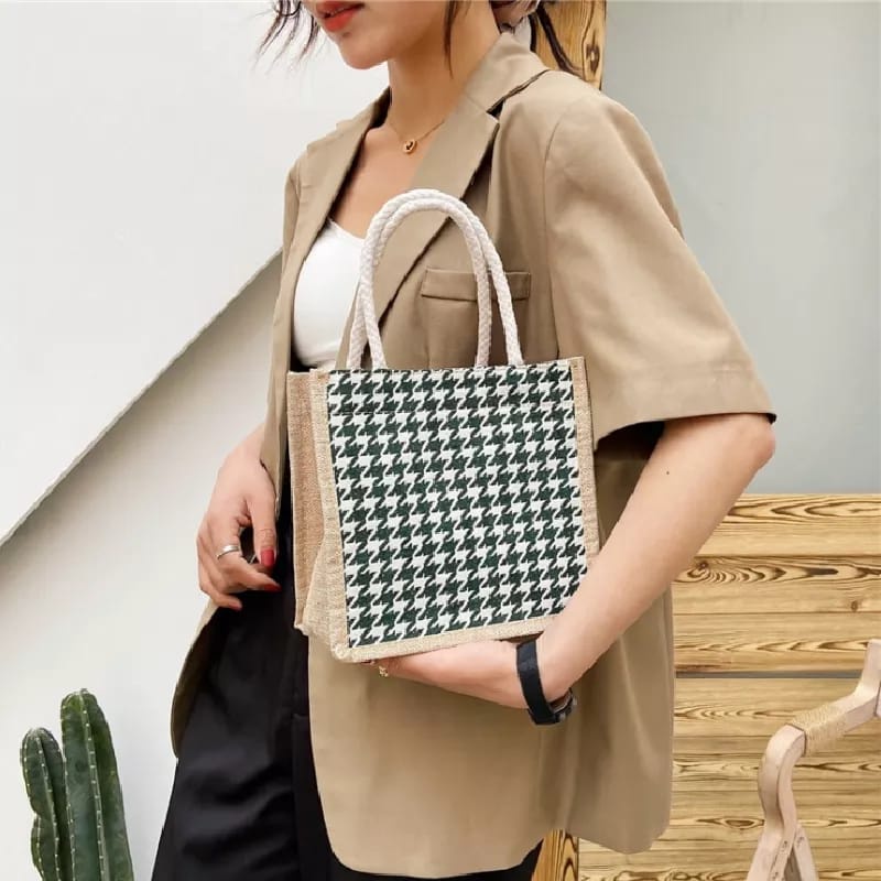 Gtf - Tote Bag Wanita Mini Terbaru populer 2023 Top Handle Vintage Korean Style Hand Bag Gadis Remaja - Tote Bag Wanita