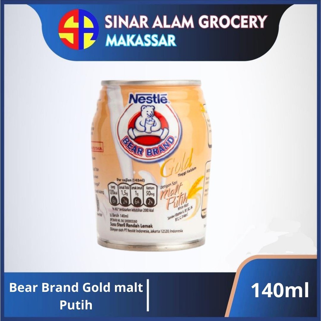 

Susu Bear Brand Gold malt Putih