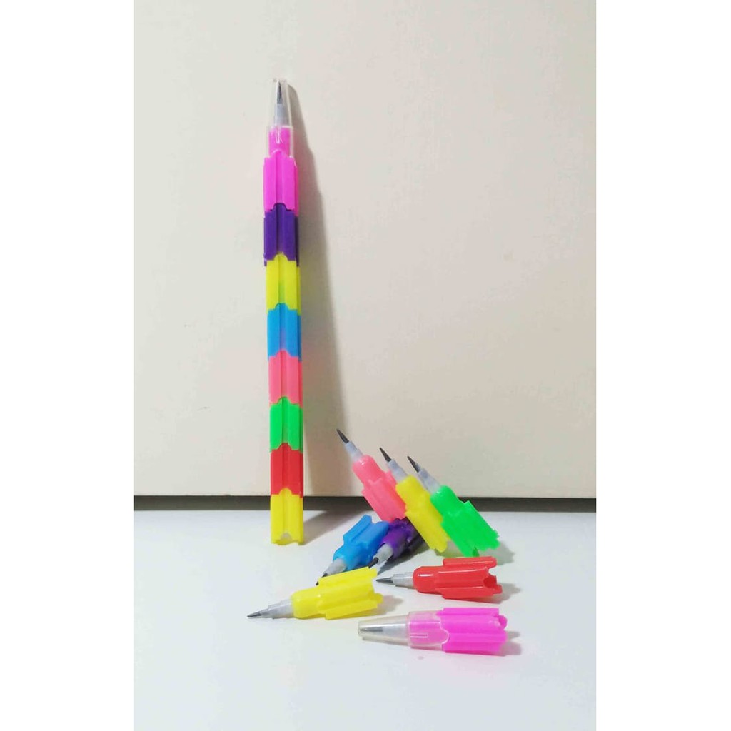 

Pensil Lego Bongkar Pasang Warna Warni Lucu Unik Murah Meriah