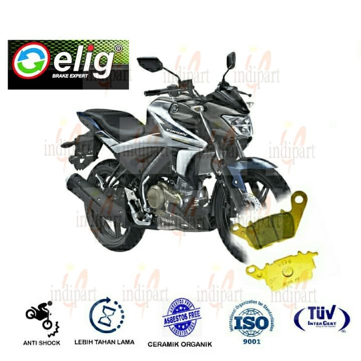 Kampas Rem Depan Belakang Yamaha Vixion Advance 155 Original ELIG